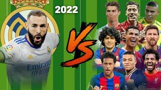 2022 Benzema vs LegendsMessi-Ronaldo-Maradona-Benzema-Neymar-Mbappe