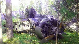 Поход к месту крушения самолета ТС-62  Туруханск
