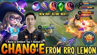 Thank You RRQ LEMON For Change Best Build & Emblem Insane Damage WTF - Build Top 1 Global Change