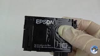 How To Refill and Reset An Epson 18  18XL Cartridge