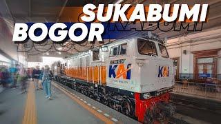 POV Mencoba rute sebaliknya Bogor - Sukabumi  KA Pangrango