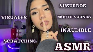 ASMR RÁPIDO Y AGRESIVO  Mouth Sounds + VISUALES + Inaudible + TAPPING + Hands sounds Y MÁS...