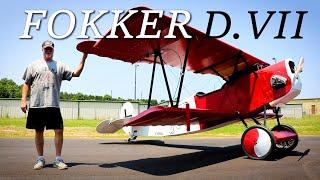 A $25k Airplane 80% Scale You Can FLY Like its World War 1 - Fokker D.VII