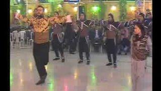 رقص عربي لفرقة الوتار للرقص والعراضة الحلبية لوحة من الترلث الحلبي الاصيل سوريا حلب فرقة الوتار