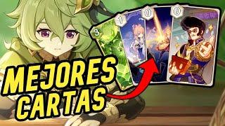 LAS MEJORES CARTAS  AVANZA RÁPIDO EN GENIUS INVOKATION  Genshin Impact TCG