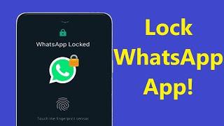 How to Lock WhatsApp without Installing Any App whatsapp lock 2023 - Howtosolveit