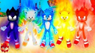 Como DESBLOQUEAR TODAS las TRANSFORMACIONES de SONIC LA PELICULA en ROBLOX  Increible