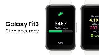 Galaxy Fit3 Is the Step Counter Accurate?