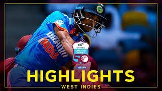 Highlights  West Indies v India  Kishan and Kuldeep Star  1st CG United ODI