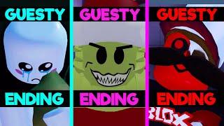 Roblox Guesty All 8 Endings Piggy Game