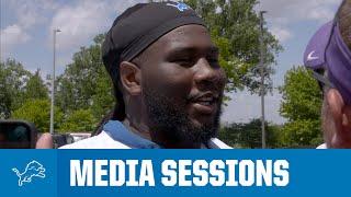 Alim McNeill meets with the media  June 6 2024