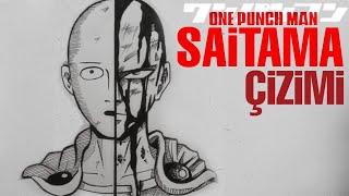 Saitamanın İki Farklı Yüzü - Adım Adım Çizim Aşamalı  One Punch Man