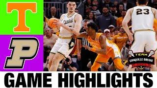 #1 Purdue vs Tennessee Highlights  2024 NCAA Mens Basketball Championship - Elite 8