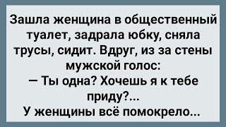 Зашла Женщина в Общественный Туалет Сборник Свежих Анекдотов Юмор