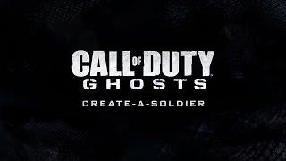 Ghosts Training Create-A-Soldier