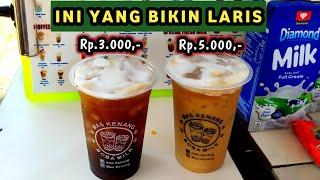 Es kopi susu kekinian  ide usaha minuman kekinian modal kecil