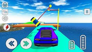 Impossible Car Stunts on Track - Crazy GT Sports Car Racing #2 - Gameplay Android