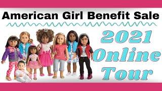 American Girl Benefit Sale 2021 Online Tour Vlog