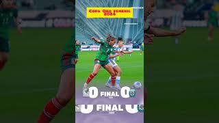 MEXICO 0-0 ARGENTINA MARCADOR FINAL  COPA ORO FEMENIL 2024