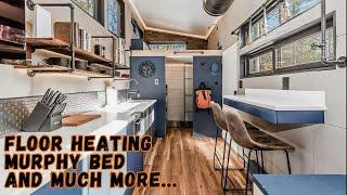 Modern NY Loft Style Tiny Home Tour