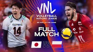  JPN vs.  POL - Legendary Full Match  Semifinals  Mens VNL 2023