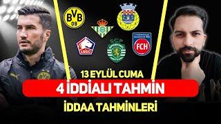 CUMA MAÇLARINDAN SERMAYE 13 Eylül 2024 cuma iddaa tahminleri @baytahmintv