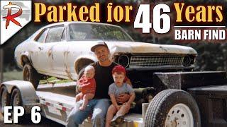 Recovering 1972 Chevy Nova Parked for 46 Years  RUSTORATIONS EP6