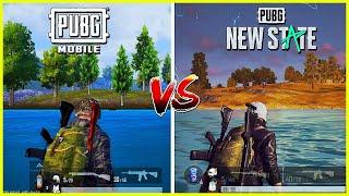 مقایسه پابجی موبایل و پابجی نیو استیت PUBGMOBILE VS PUBG NEW STATE