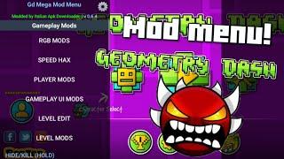 Eu instalei um mod menu para o Geometry Dash e é INCRÍVEL