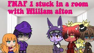 FNAF 1 stuck in a room with William Afton  Gacha Life 