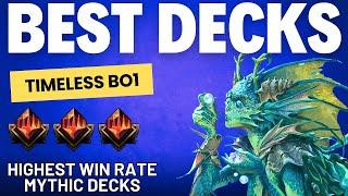 TOP 10 Best Decks MTG Arena Timeless Best of One Bo1  MH3 #mtg