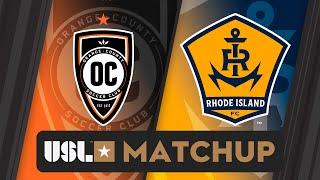 Orange County SC vs Rhode Island FC September 14 2024