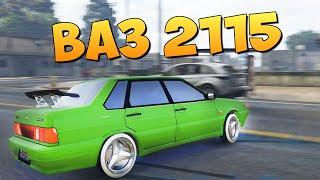 GTA 5 Mods  ВАЗ 2115 - ОБЗОР И КРАШ ТЕСТ