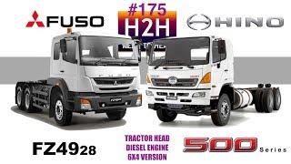 H2H #175 Mitsubishi FZ4928 vs Hino 500 series