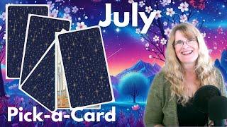 July 2024 – Tarot Pick a Card – What will happen for you in July???