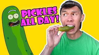 I Only Ate Pickles for 24 Hours