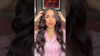 Make-up & heatless curls  #grwm #hair #makeup #explore #fypシ