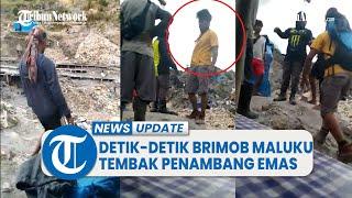 Detik Detik Penambang Emas di Gunung Botak Didor Oknum Brimob Polda Maluku
