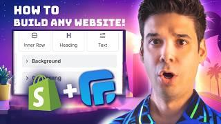 How to Custom Build ANY Website on Shopify  EComposer Tutorial