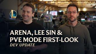 Arena Lee Sin & PvE Mode First-Look  Dev Update - League of Legends