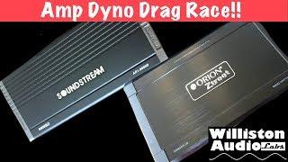 Budget 8000W Amp Dyno Drag Race Orion vs Soundstream