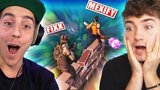 MEXIFY & FIXX bauen eine SKYBASE in FORTNITE 4