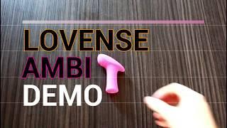 Lovense Ambi Demo With and Without the Lovense Remote App