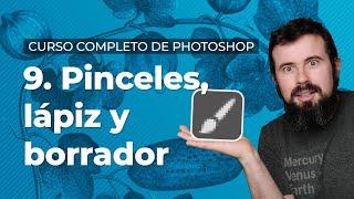 Pinceles lápiz y borrador - Curso Completo de Adobe Photoshop 2022 en Español 940