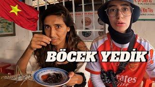 BÖCEK Yemeyi Seven GEZGİN Türk Kızla ÇEKİRGE Yedik Vietnam’da Böcek Çiftliklerine Gittik
