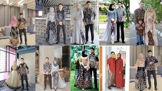 21 Examples of the Latest Modern Couple Brocade Kebaya Dress Models 2020  Muslim Brocade Kebaya