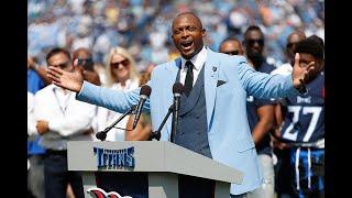 Eddie George and Steve McNair Jersey Number Retirement Ceremony