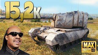 FV4005 Blind shots master 15k damage - World of Tanks