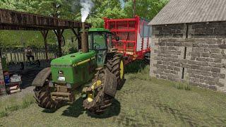 Front Axle broke on the JD 4755 while hard working  FS 22