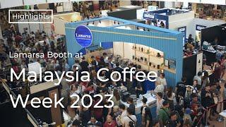 Lamarsa Booth At Malaysia Coffee Week 2023